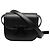 Céline Celine Mini Borsa a Tracolla Triomphe in Pelle di Vitello Lucida Nera Nero