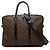 Louis Vuitton Brown Monogram Macassar Porte Documents Voyage