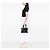 Borsa da sera Chanel Mini Sequins Trompe l'oeil Nera Nero - vista 5