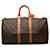 Louis Vuitton Brown Monogram Keepall 45 Marrone