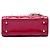 Dior Red Mini Patent Cannage Lady Dior Roja - vista 3