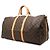 Louis Vuitton Brown Monogram Keepall Bandouliere 55 Braun - Ansicht 2