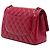 Chanel Red Jumbo Classic Caviar Double Flap Rosso - vista 2
