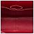 Chanel Red Jumbo Classic Caviar Double Flap Rosso - vista 4