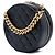 Borsa da sera Chanel Round As Earth in vitello glassato nero - vista 2