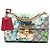 Gucci Beige Small GG Supreme Blooms Padlock Crossbody