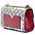 Gucci Beige Small GG Supreme Blooms Padlock Crossbody - vista 2