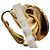 Orecchini a clip a cerchio Dior Gold placcati oro con strass D'oro - vista 5
