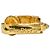 Orecchini a clip a cerchio Dior Gold placcati oro con strass D'oro - vista 6