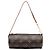 Louis Vuitton Brown Monogram Papillon Pochette Marrone