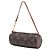 Louis Vuitton Brown Monogram Papillon Pochette Marrone - vista 2