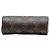 Louis Vuitton Brown Monogram Papillon Pochette Marrone - vista 3