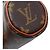 Louis Vuitton Brown Monogram Papillon Pochette Marrone - vista 5