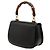 Gucci Black Calfskin Bamboo Night Nero - vista 2