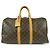 Louis Vuitton Brown Monogram Keepall 45 Marrone