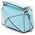 Borsa Puzzle Nano LOEWE in vitello blu Blu chiaro - vista 2