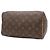 Louis Vuitton Brown Monogram Speedy 25 Castaño - vista 3