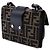 Borsa Baguette convertibile Fendi in tela Zucca marrone - vista 2