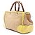 Bamboo Borsa Shopper Satchel Gucci in rafia beige Medium con bambù - vista 2