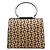 Céline Celine Brown C Macadam Handtasche aus Ponyhaar Braun Hellbraun