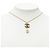 Collana con pendente Chanel Gold Gold Plated CC e perle finte barocche D'oro - vista 5