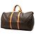 Louis Vuitton Brown Monogram Keepall Bandouliere 55 Marrone - vista 2