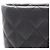 Borsa Tote Chanel Cambon Ligne Grande in Pelle di Agnello Nera Nero - vista 13