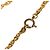 Collana con ciondolo a medaglione Chanel Gold CC placcato oro D'oro - vista 4