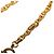 Collana con ciondolo a medaglione Chanel Gold CC placcato oro D'oro - vista 5
