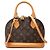 Louis Vuitton Brown Monogram Alma BB Marrone