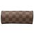 Louis Vuitton Brown Damier Ebene Papillon Pochette Marrone - vista 3