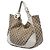 Gucci Charlotte Tote aus beigem GG Canvas - Ansicht 2
