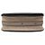 Borsa Nile Bracelet Piccola in Pelle Grigia Chloé Marrone - vista 3