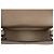 Borsa Nile Bracelet Piccola in Pelle Grigia Chloé Marrone - vista 4
