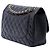 Chanel Black Jumbo Classic Caviar Double Flap Negro - vista 2