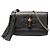 Gucci Borsa a tracolla Miss Bamboo piccola in pelle di vitello nera Nero