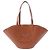 Céline Celine Cuir Triomphe Shopper aus glattem Kalbsleder Braun Medium