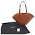 Céline Celine Cuir Triomphe Shopper aus glattem Kalbsleder Braun Medium - Ansicht 12