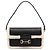 Borsa a mano Gucci 1955 Horsebit Mini in vitello e shearling nero