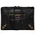 Clutch Balenciaga Black Medium Goatskin Motocross Classic Metallic Edge Nero