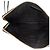 Clutch Balenciaga Black Medium Goatskin Motocross Classic Metallic Edge Nero - vista 4