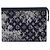 Louis Vuitton Blue Monogram Tapestry Pochette Voyage MM Blu navy