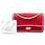 Chanel Red Quilted Suede Reissue 2.55 Double Flap 225 - vista 7