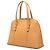 Borsa a mano Burberry in pelle marrone Caramello - vista 2