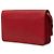 Portafoglio Prada Red Saffiano Lux Bow con tracolla Rosso - vista 2