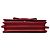 Portafoglio Prada Red Saffiano Lux Bow con tracolla Rosso - vista 3