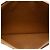 Céline Clutch Celine Small Triomphe de lona revestida marrón Castaño Marrón oscuro - vista 4