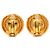 Chanel Gold CC vergoldete Clip-On-Ohrringe mit Kunstperlen Golden - Ansicht 2