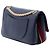 Chanel Blue Calfskin Reissue 2.55 Medallion Nude Double Flap 225 Azul Azul marinho - vista 2