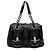 Fendi B Bag Handtasche aus schwarzem Leder Medium mit oberem Griff